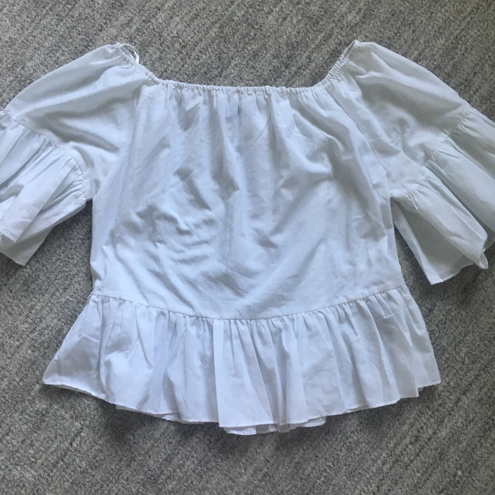Ruffle Flowy Top